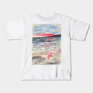 Kimberly Pink Sunset Kids T-Shirt